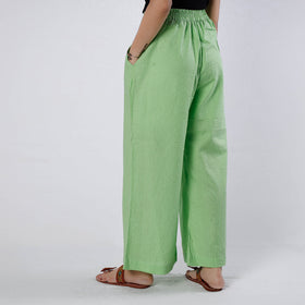 Buy Running Stitch Cotton Palazzo by iTokri Casuals Online at iTokri.com