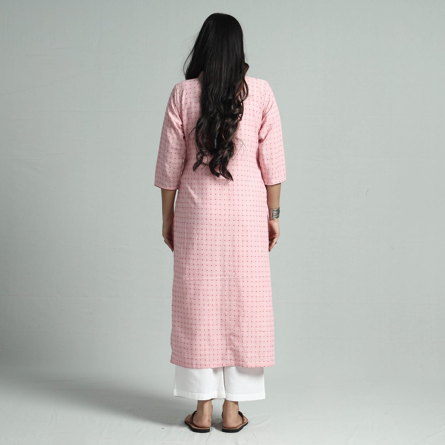 jacquard kurta