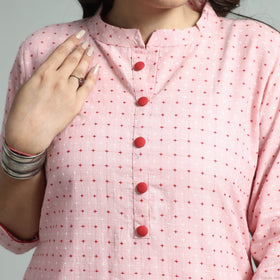 jacquard kurta
