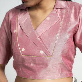 Silk Stitched Blouse
