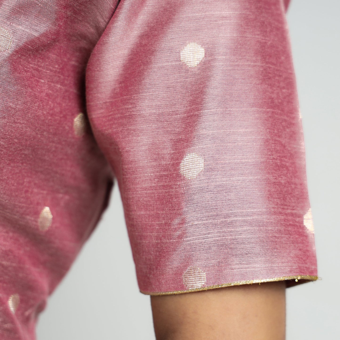 Silk Stitched Blouse
