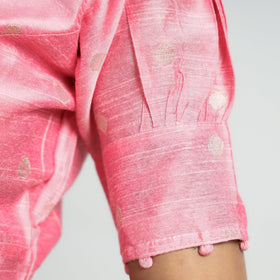 Silk Stitched Blouse
