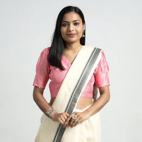 Silk Stitched Blouse
