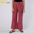 Buy Running Stitch Cotton Palazzo by iTokri Casuals Online at iTokri.com