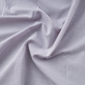 Light Purple Jhiri Handloom Cotton Plain Fabric 