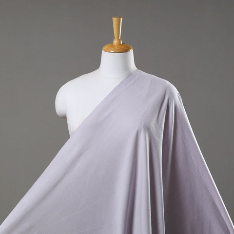 Light Purple Jhiri Handloom Cotton Plain Fabric 