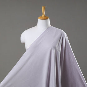 Light Purple Jhiri Handloom Cotton Plain Fabric 