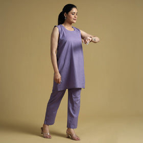  Plain Dyed Cotton Co-Ord Set 