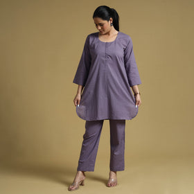 Buy Plain Dyed Cotton Co-Ord Set Online at iTokri.com
