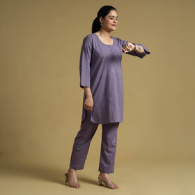 Buy Plain Dyed Cotton Co-Ord Set Online at iTokri.com