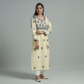 Chikankari Embroidered Kurta