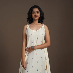 A-Line Cotton Jacquard Kurta