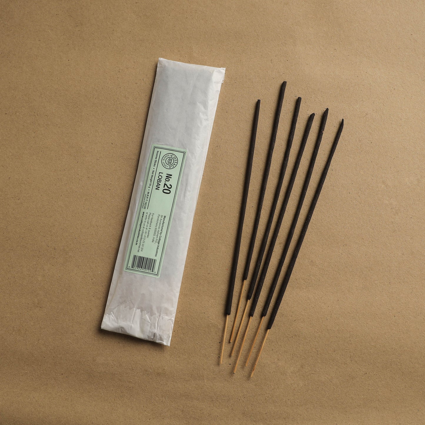 Loban - Sri Aurobindo Ashram Natural Incense Sticks (50 gm) 