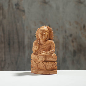  Handcarved Kadam Wood Sculpture 
