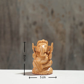  Handcarved Kadam Wood Sculpture 