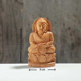  Handcarved Kadam Wood Sculpture 