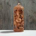  Handcarved Kadam Wood Sculpture 