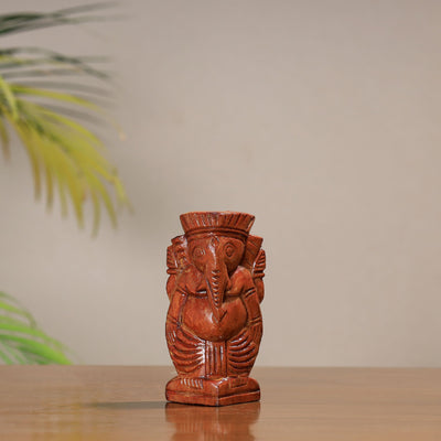  Traditional Burdwan Wood Craft Sculpture 24 