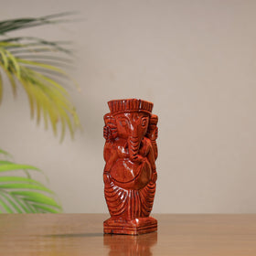  Traditional Burdwan Wood Craft Sculpture 22 