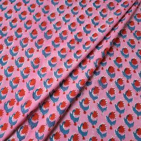 Buy Sanganeri Block Print Fabric - Floral Rajasthani