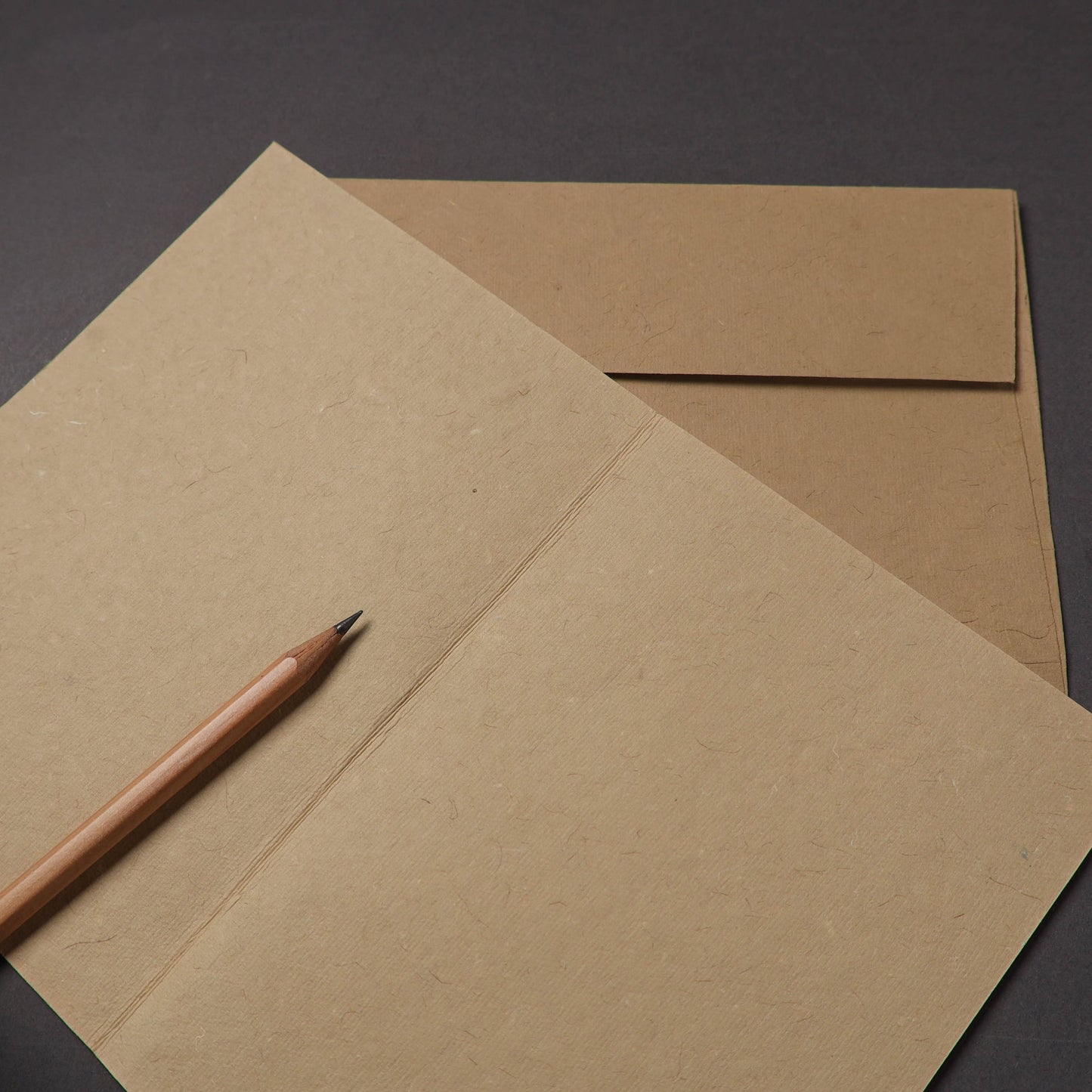 Love - Flower Art Handmade Paper Greeting Card 