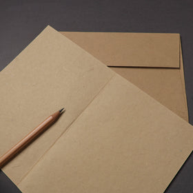 Love - Flower Art Handmade Paper Greeting Card 