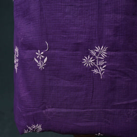 Lucknowi chikankari hand embroidered kota doria cotton 2pc