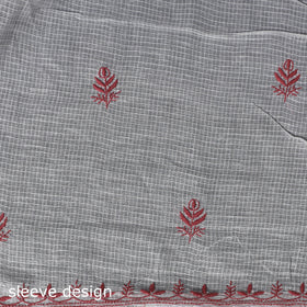 Lucknowi chikankari hand embroidered kota doria cotton 2pc