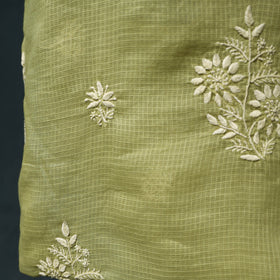 Lucknowi chikankari hand embroidered kota doria cotton 2pc