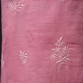 Lucknowi chikankari hand embroidered kota doria cotton 2pc