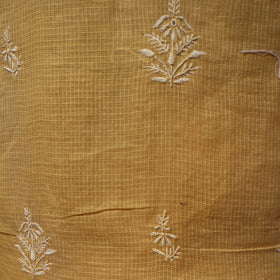 Lucknowi chikankari hand embroidered kota doria cotton 2pc