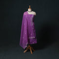 Lucknowi chikankari hand embroidered kota doria cotton 2pc