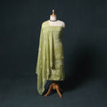 Lucknowi chikankari hand embroidered kota doria cotton 2pc