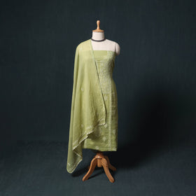 Lucknowi chikankari hand embroidered kota doria cotton 2pc