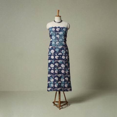 Lucknowi chikankari hand embroidery sanganeri unstitched