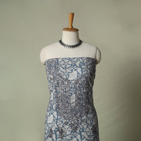 Lucknowi chikankari hand embroidery sanganeri unstitched