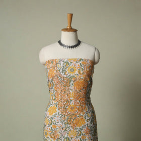 Lucknowi chikankari hand embroidery sanganeri unstitched