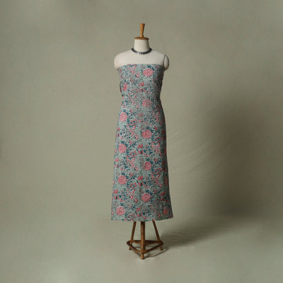 Lucknowi chikankari hand embroidery sanganeri unstitched