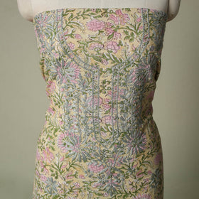 Lucknowi chikankari hand embroidery sanganeri unstitched