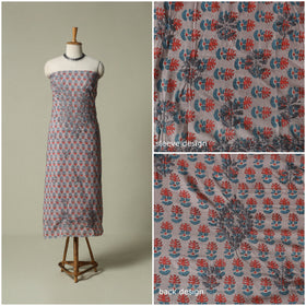 Lucknowi chikankari hand embroidery sanganeri unstitched