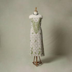 Lucknowi chikankari hand embroidery sanganeri unstitched