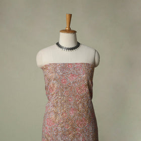 Lucknowi chikankari hand embroidery sanganeri unstitched