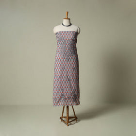 Lucknowi chikankari hand embroidery sanganeri unstitched