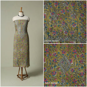 Lucknowi chikankari hand embroidery sanganeri unstitched