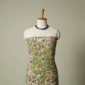 Lucknowi chikankari hand embroidery sanganeri unstitched