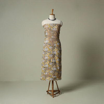 Lucknowi chikankari hand embroidery sanganeri unstitched