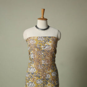 Lucknowi chikankari hand embroidery sanganeri unstitched