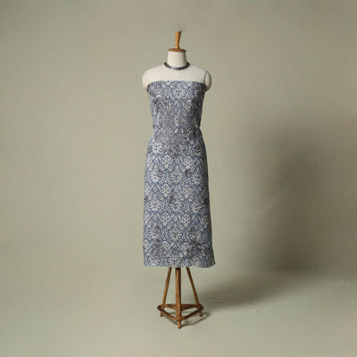 Lucknowi chikankari hand embroidery sanganeri unstitched