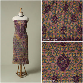 Lucknowi chikankari hand embroidery sanganeri unstitched