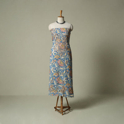 Lucknowi chikankari hand embroidery sanganeri unstitched